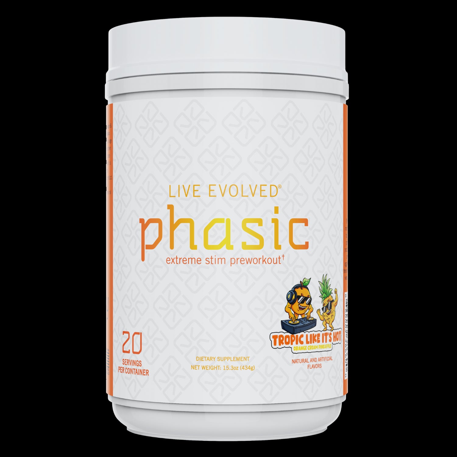 Phasic - Extreme High Stimulant Preworkout DMAE, Eria Jarensis, 475mg Caffeine, 6mg Yohimbine.  FREE SHIPPING