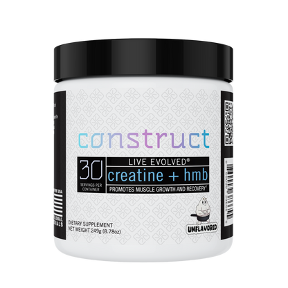 Construct -  5g Creatine & 3g HMB powder 30 servings