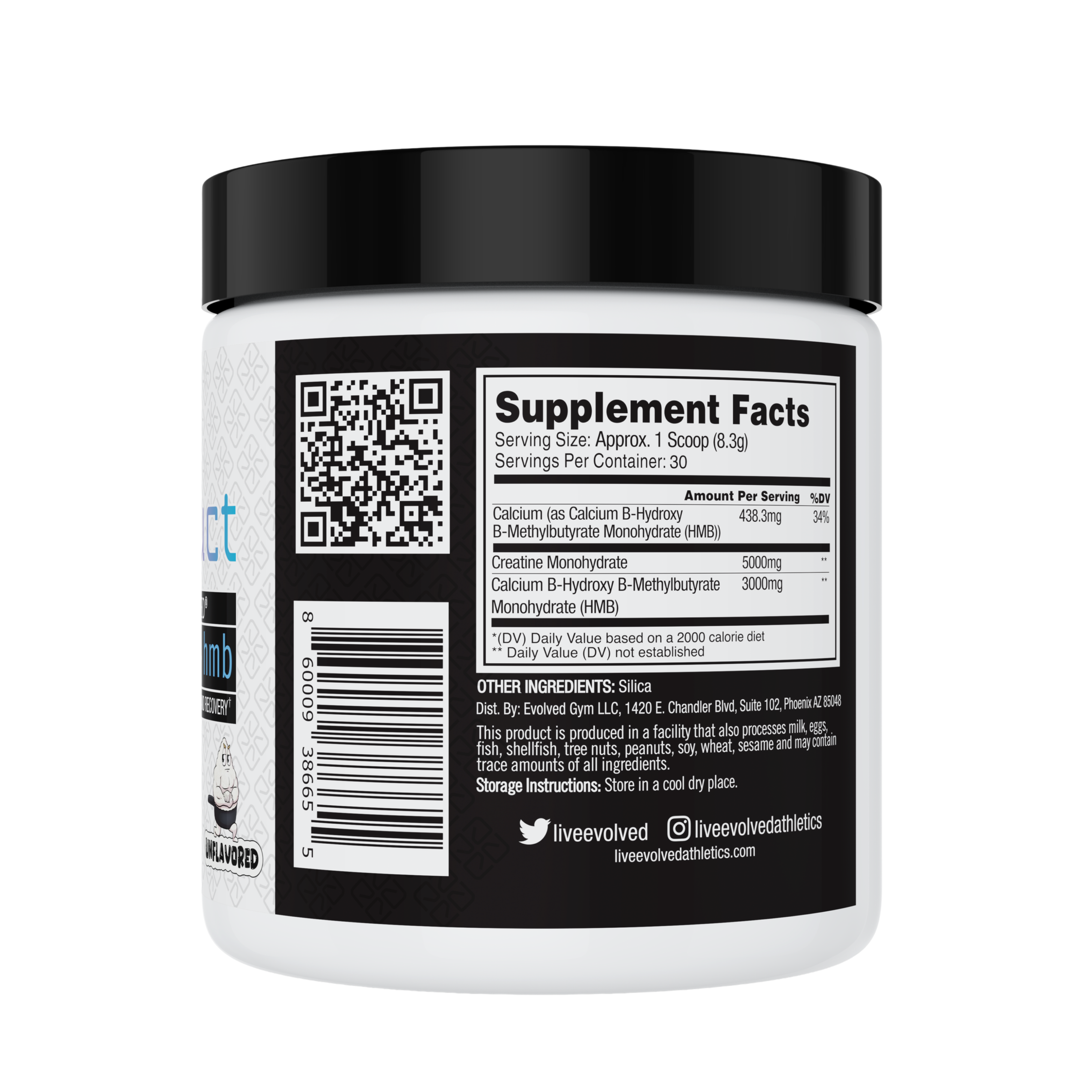 Construct -  5g Creatine & 3g HMB powder 30 servings